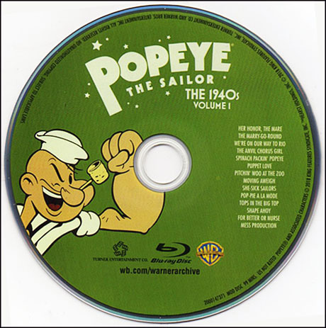 Warner Archive Collection Releases “POPEYE THE SAILOR: The 1940s” Vol. 1 –  Animation Scoop