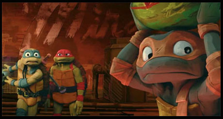 The evolution of the Teenage Mutant Ninja Turtles' looks over the