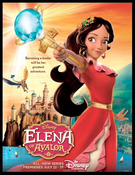 Disney Channel Sets Latina Princess “Elena Of Avalor” For July 22nd