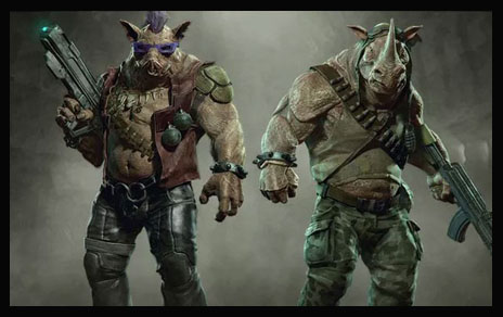 Introducing Beebop & Rocksteady in “TMNT: Out of the Shadows”
