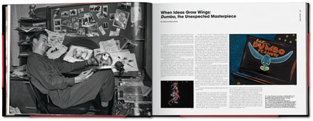 Taschen's Disney Book: "The Walt Disney Film Archives. The Animated Movies 1921–1968" 22 The spread on DUMBO. (click to enlarge)