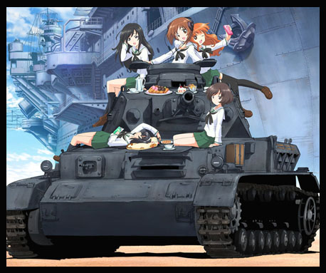 ANIME REVIEW: “Girls und Panzer”
