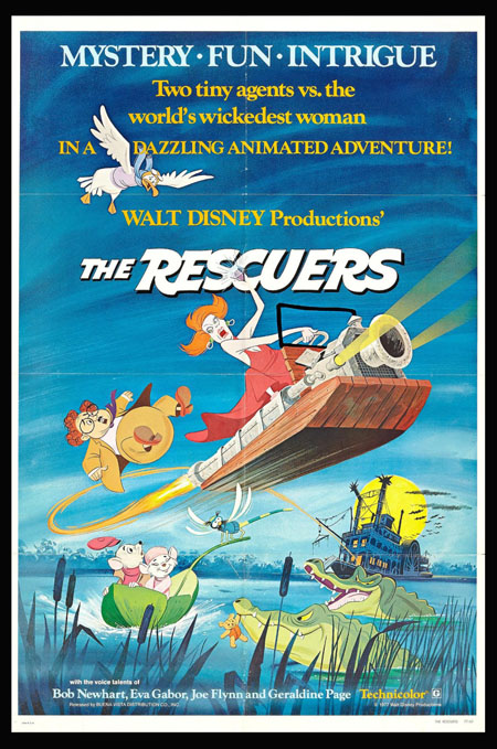 FLASHBACK: Disney's "The Rescuers" 40th Anniversary Tribute 20 rescuers 1sheet