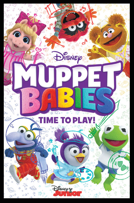 muppet babies KEY ART