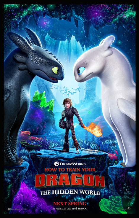TEASER POSTER: “How To Train Your Dragon: The Hidden World”