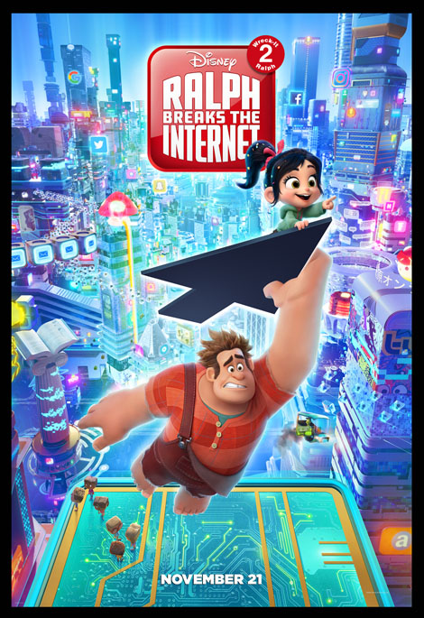 NEW TRAILER: Disney’s “Ralph Breaks The Internet”
