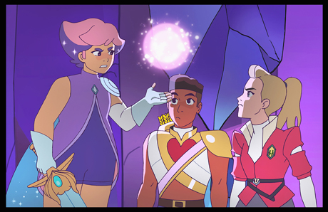 FIRST LOOK: Dreamworks Netflix "She-Ra and the Princess of Power" 10 Glimmer she ra 460