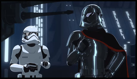 Name That Toon: The Nomenclature in "Star Wars Resistance" 14 captain phasma star wars resistance460