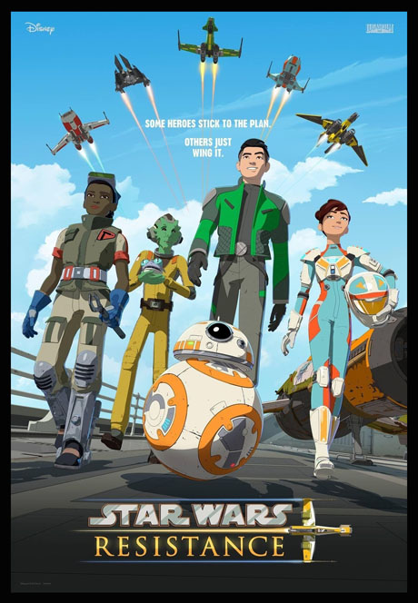 Name That Toon: The Nomenclature in "Star Wars Resistance" 16 star wars resist poster