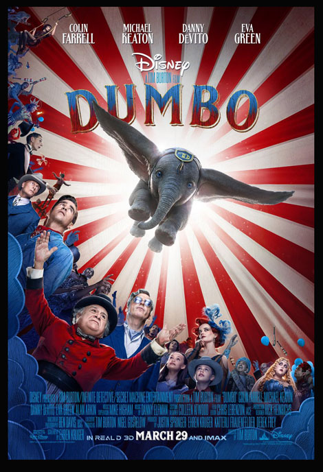 FULL TRAILER: Tim Burton’s “DUMBO”
