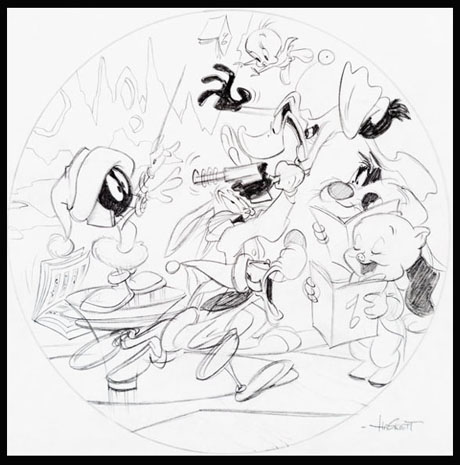 Heritage Auctions Signature Animation Sale features Mary Blair and Dan Haskett 6 haskett pencils460