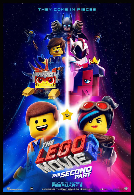 TRAILER #2 for “The Lego Movie 2: The Second Part”