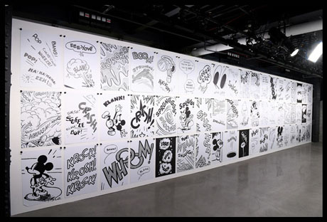 New Yorkers - Don't Miss "Mickey: The True Original Exhibition" Now through February 10th 15 mickey comic wall