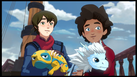 INTERVIEW: Aaron Ehasz and Justin Richmond choose their destiny on The Dragon Prince