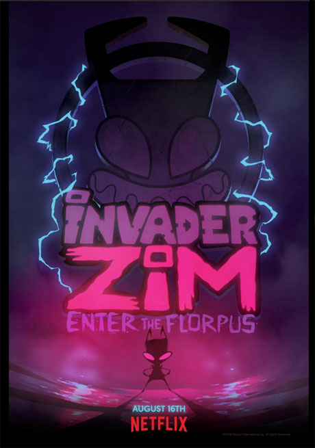 invader Zim Netflix poster