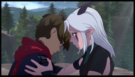 INTERVIEW:  Paula Burrows and Jack De Sena:  How to Play an Elf and a Human on “The Dragon Prince”