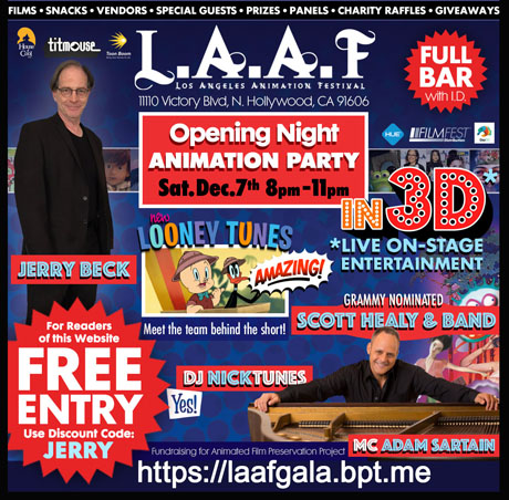 Los Angeles Animation Festival Goes "Looney": FREE TICKETS for LAAF's 2019 Opening Night Party! 10 LAAF SaturdayNight 2019 460