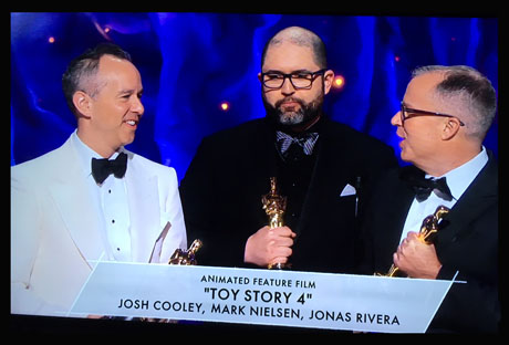 And the Oscar Goes to… Pixar’s “Toy Story 4” and Sony’s “Hair Love”