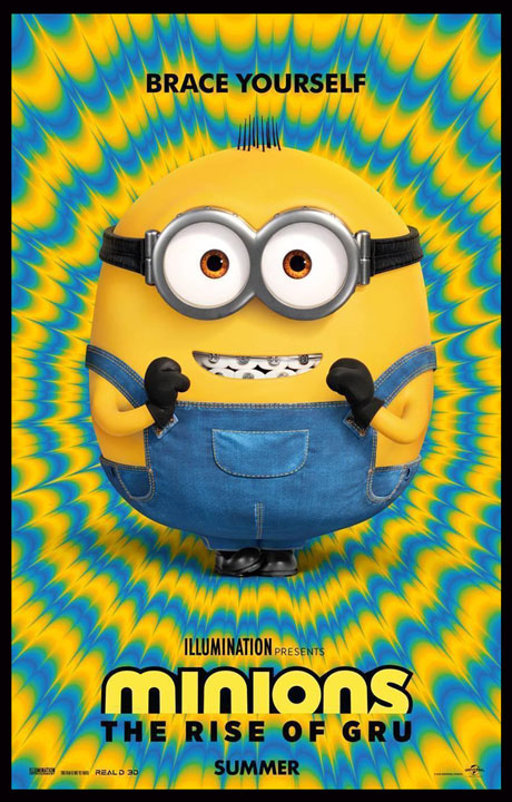 TEASER for TRAILER of “Minions: The Rise of Gru”