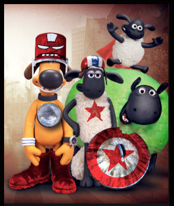 Sheep Avengers 400