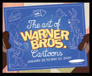 WB lobby Art Of graphic