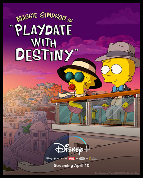 “The Simpsons” Animated Short “Playdate with Destiny” Starts Streaming on Disney+