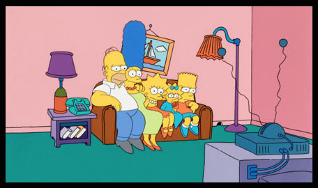 Peter Pan, Looney Tunes and Bill Plympton Among Massive Trove of Cartoon Art in Heritage's Summer Animation Art Auction 20 Simpsons couch 440