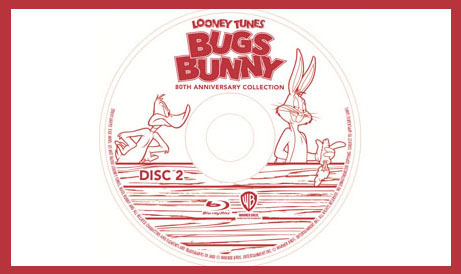 Warner Bros. "Bugs Bunny 80th Anniversary Collection" Blu-Ray 28 BB Blu label2 460 2