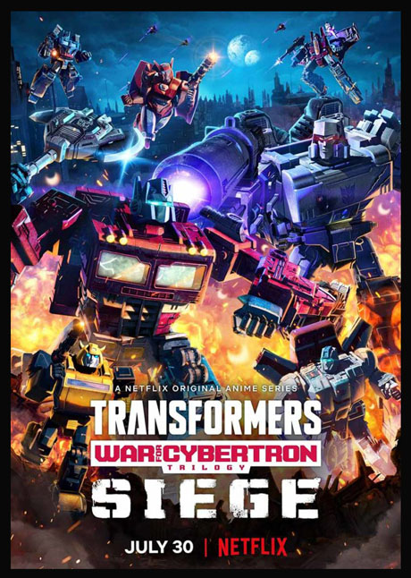 Netflix Transformers War For Cybertron Trilogy Siege Poster image