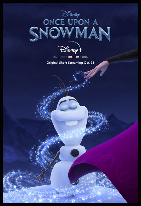 Once upon snowman Frozen Olaf