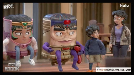 "Molly McGee" and "M.O.D.O.K." Debut Footage at NYCC @Home 19 modok2 460