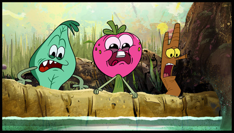 INTERVIEW: "The Mighty Ones" Creators Bring Outdoor Antics Into Living Rooms 11 Leaf Berry Twig mighty ones