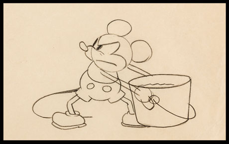 Mickey Steamboat drawing