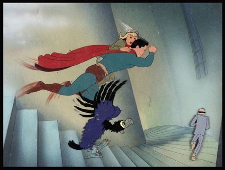 Heritage Offering Original Artwork for Fleischer Studios’ "Superman" Cartoons 16 Superman cel1