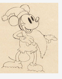 mickey santa 200