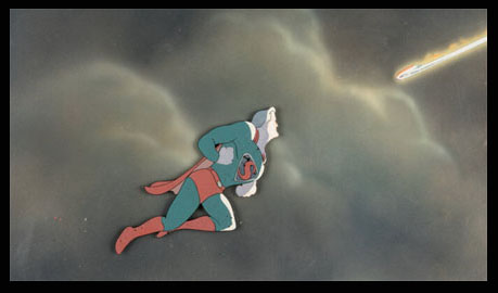 First in Flight: The 80th Anniversary of The Fleischer Studio’s “Superman” Cartoons 18 superman ray cel