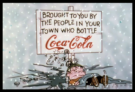 One Night Only: When Christmas Specials Were Special 23 Coca Cola Charlie Brown Xmas title