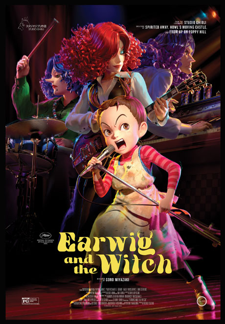 Gkids Announces Release Plans and Voice Cast for Ghibli's "Earwig and The Witch" 10 Earwig US Poster 460