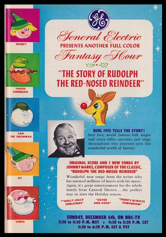 One Night Only: When Christmas Specials Were Special 22 Rudolph TV Guide page