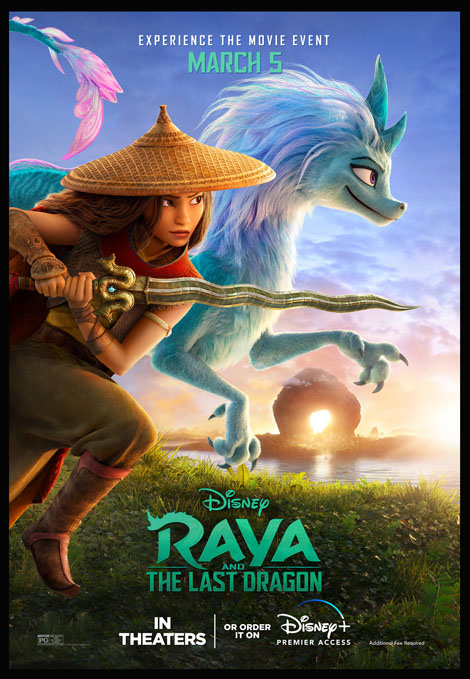 INTERVIEW: "Raya" Directors and Writer Preview Disney's Upcoming Feature 15 Raya BusShelter 470