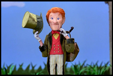 24 Carrot Gold: The 50th Anniversary of Rankin Bass "Here Comes Peter Cottontail" 14 Peter Cottentail Danny kaye puppet