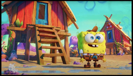 REVIEW: "The SpongeBob Movie: Sponge on The Run" 14 sponge on the run wooden house