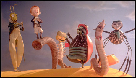 Bugging Out: The 25th Anniversary of "James and the Giant Peach" 19 james and giant peach puppets