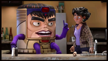 INTERVIEW: "M.O.D.O.K." Makers On Stop-Motion Marvel Comedy Series 19 MODOK 2