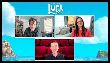 INTERVIEW: "Luca" Director and Producer on Pixar's 24th Feature 19 EnricoAndreaJackson luca440