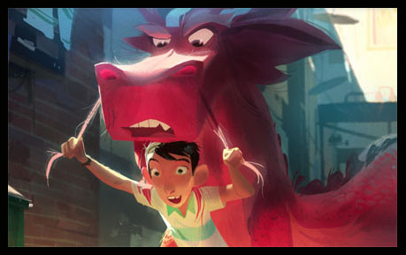 INTERVIEW: "Wish Dragon" Director On Dream Movie Coming True 16 WishDragonArt1 460