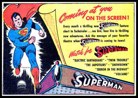 First in Flight: The 80th Anniversary of The Fleischer Studio’s “Superman” Cartoons 20 FLEISCHER Superman comic460