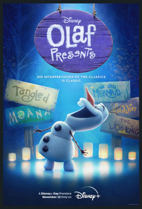 Disney Unveils “Olaf Presents”