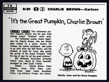 thumbnail image 2 of Charlie Brown Halloween TV Fridge Magnet - Great Pumpkin Cartoon Art, 2x3 Inches 2 of 4