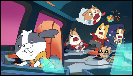 INTERVIEW: It's Space: The Fido Frontier With "Dogs In Space" 18 DogsInSpace1 460